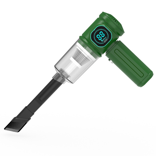 Wireless Car Vacuum Cleaner Large Suction Portable Handheld Dust Collector Blower for Car Household Use Two-in-One Brush 90