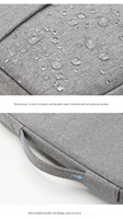 Housse de protection pour ordinateur portable en gros, 13, 14, 15,6 pouces, avec fermeture éclair et intérieur en velours