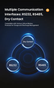 Xách tay techfine đôi công suất đỉnh cao lai biến tần 30Kw 30000W 18kw 48V duy nhất Ba <span class=keywords><strong>3</strong></span> giai đoạn điện áp thấp pin để sử dụng nhà - Product Image 6