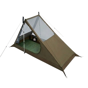 Tente en maille ultralégère personnalisée de 0,9 kg pour une personne, tente portable à armature en A pour la randonnée, le trekking et le camping - Product Image 1