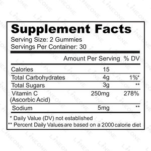 Takviyeleri C vitamini sakızlı beyazlatma kollajen kollajen şeker besin cilt - Product Image 2