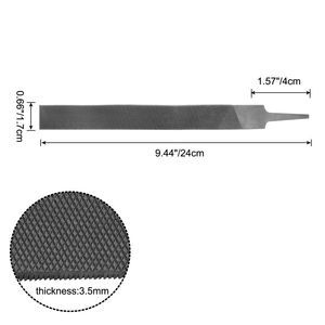 Pacha công cụ Thép carbon cao tay thép tập tin Bastard tập tin phẳng 8inch Chế biến gỗ nhiều mặt rasp thép không gỉ tay tập tin - Product Image 4
