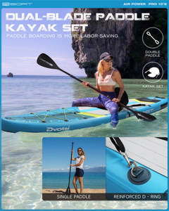 Bán buôn 10'6 "* 33" * 6 "bền thả khâu <span class=keywords><strong>sup</strong></span> Board Trọng lượng nhẹ OEM Inflatable đứng lên tàu chèo thuyền với Kayak ghế - Product Image 5