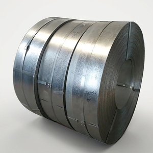 <span class=keywords><strong>Bande</strong></span> d'acier galvanisé à chaud (GI) en bobine fendue Q195 DX51D ASTM A653 0,2 mm-2,0 mm x 20-600 mm pour profilés <span class=keywords><strong>de</strong></span> cloisons sèches et chemins <span class=keywords><strong>de</strong></span> câbles - Product Image 1