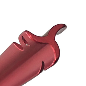 Estaca en espiral roja de 15 cm de aleación de aluminio para tienda de campaña, para uso en exteriores y camping. - Product Image 5