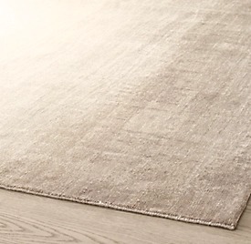 <span class=keywords><strong>Tapis</strong></span> <span class=keywords><strong>de</strong></span> salon en laine à poils ras, motif superposé, texture acier gravé, palette <span class=keywords><strong>de</strong></span> couleurs <span class=keywords><strong>sable</strong></span> fraîches - Product Image 4