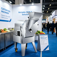 Groothandel Stille Motorische Enkelkopige RVS Groente- en Fruit Snijder/Schaafmachine 1500W voor Restaurant Klein