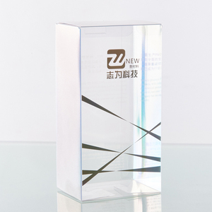 Wholesale Luxury Transparent PET Folding Magnetic Shoe Box Packaging Gift Box With Logo Printed For Skincare Clothes Packaging