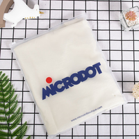 Emballage en plastique biodégradable mat personnalisé sac à fermeture éclair t-shirt maillots de bain fermeture éclair ziplock vêtements sacs avec LOGO