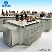 Zhongtie 34 Yıllık Fabrika Garantili 160kVA 3 Faz Yağlı Tip Güç Trafosu 11kV Düşürücü Trafo