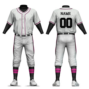 Fournisseur d'usine : Nouveauté – Ensemble maillot et pantalon de baseball personnalisés de haute qualité – Tenue de baseball sur mesure de qualité supérieure - Product Image 1