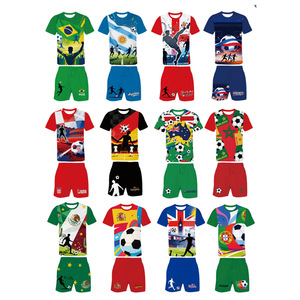 Nuevo Diseño de Uniformes Deportivos de Fútbol con Cuello en V, Transpirables, de Secado Rápido, de Poliéster y Algodón, Antibacterianos y Resistentes al Agua - Product Image 3