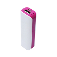 Banques d'alimentation de haute qualité, petite taille, 2600 mAh, chargeur de batterie externe portable, banques d'alimentation