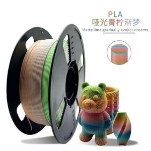 Wholesale Matte <b>PLA</b> 3D Printing Filament 1.75mm 1kg Low Warping 22 Colors Customizable for FDM 3D Printers Artistic Functional - Product Image 2