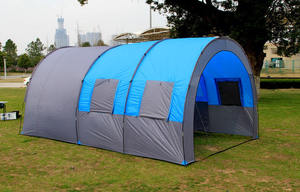 Carpa de <span class=keywords><strong>Camping</strong></span> Portátil para Exteriores, Protección Solar, Carpa Grande de Moda Semicircular, Toldo Impermeable - Product Image 2