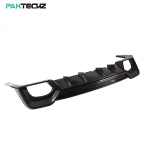 Paktechz prepeg карбоновый боди-комплект задний диффузор бампер для Audi RS6 RS7 C8