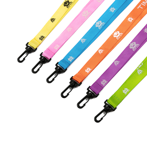 Cordones de Poliéster Ecológicos de Alta Calidad, OEM ODM, Cordón para el Cuello con Logotipo Personalizado y Accesorios de Gancho - Product Image 2
