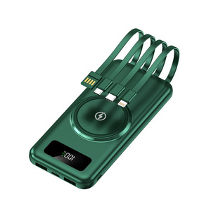 Fil intégré HY585 <span class=keywords><strong>recharge</strong></span> rapide 5V 2.1A batterie externe sans fil 20000mah <span class=keywords><strong>pour</strong></span> <span class=keywords><strong>téléphone</strong></span> avec impression de logo personnalisé - Product Image 5