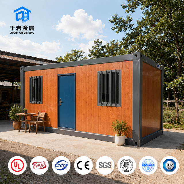Fast Install Modular Container House Prefabricated Portable Foldable Container for Worker Camp Living Accommodation