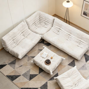 Sofá Caterpillar de 1, 2 y 3 Plazas, Compresión al Vacío, Sillón de Felpa, Sofá Portátil para Exteriores, Juego de Sofás para Sala de Estar - Product Image 4