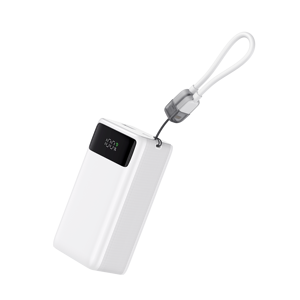 20000mAh 35W <b>Power</b> Bank Built-in <b>Cable</b> Fast Charging Portable Charger 20000 mAh PD <b>USB</b> C Powerbank for Laptop - Product Image 1