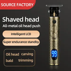 V-817 nuovo smart electric shaver display digitale floating men head shave beard per uso personale