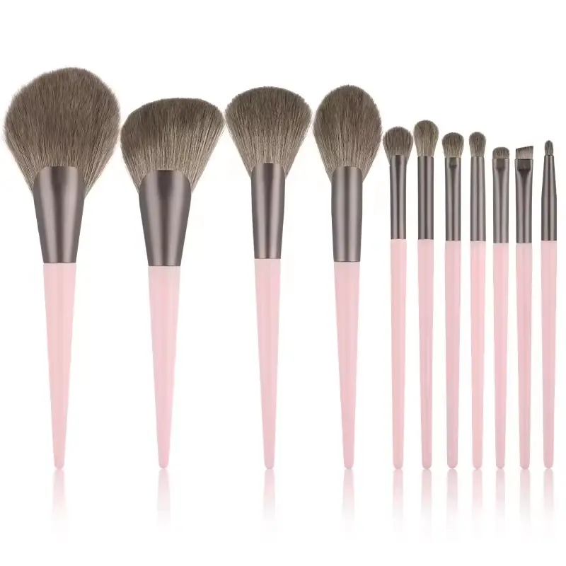 BEILI Profession Luxury Cosmetic Foundation Contour Concealer Makeup Brushes Private Label Makeup Brush Set Wholesale