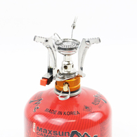 Réchaud à gaz miniature pliable pour le camping en plein air, ultra-léger et portable, pour la randonnée