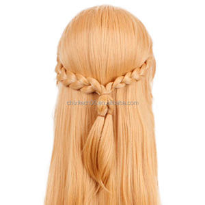 La perruque de cosplay principale de Saint Da de Sword Art Online, Asuna <span class=keywords><strong>Yuki</strong></span>, Asuka, et la perruque anime brun doré clair - Product Image 5