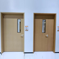 Großhandel Edelstahl Außen eingang Sichere Rein räume Krankenhaus Stahl Lieferant Ward Hermetic Hpl Doppel Reinraum tür Preis