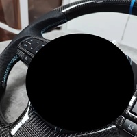 J Auto Fabrikası Özel Yapım Lexus CT200H ES300h ES RX350 Direksiyon Simidi Karbon Fiber Delikli Deri Özel Dikiş Rengi D 4