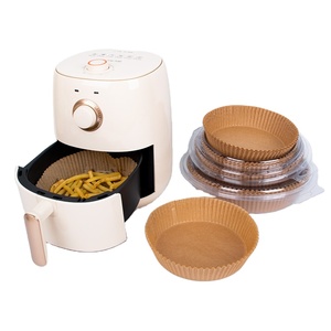 Papel de Hornear Cuadrado Impermeable, Biodegradable, Reciclado, Recubierto para Freidoras de Aire, Venta al por Mayor de Fábrica - Product Image 1