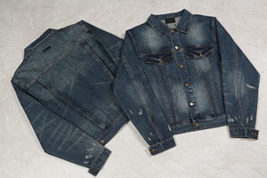 Thời Trang Heavyweight Denim Áo Khoác Unisex Outwear Biểu Tượng Tùy Chỉnh Lỏng Phù Hợp Với Quần Jean Áo Gió Cho Mens Cổ Điển Rửa Axit Áo Khoác Giá Rẻ - Product Image 3