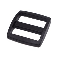 Sangle en plastique pour sac à dos, échelle coulissante réglable, serrure à cliquet, tri glide boucle en plastique pour sacs à dos