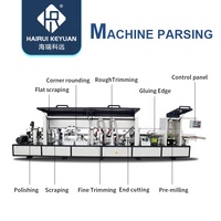 Machine à chants de bord en bois Kdt Pvc Cnc Mdf Guangzhou pour meubles