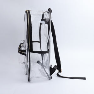 Sac de grande capacité en Pvc transparent pour adolescents Sac à dos transparent transparent pour la rentrée scolaire pour ordinateur portable - Product Image 4