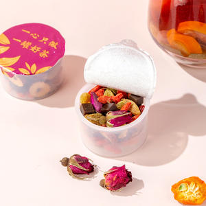 Piccolo barattolo da tè per la salute con lavorazione a crudo con uomini Ginseng poligonatum Eucommia fiore maschile dieci/tesori tè aromatizzato - Product Image 5