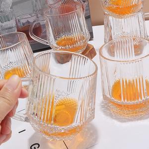 Ensemble de tasses en verre de luxe de 300 ml pour café, vin, boissons, eau - Product Image 3