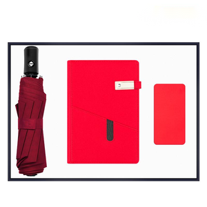 Il Set <span class=keywords><strong>regalo</strong></span> Business 3-in-1 di lusso per uomo e donna include A5 Power Bank ombrello pieghevole per Notebook-per le promozioni natalizie - Product Image 5