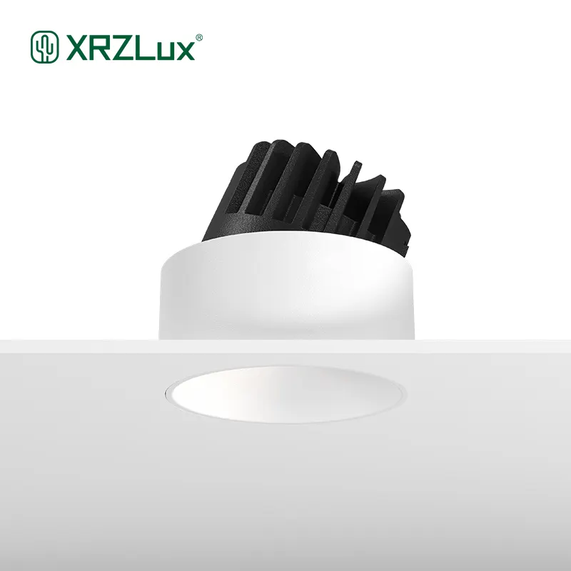 Xrzlux Moderne Binnenverlichting Plafond Verzonken Led Downlight Ronde Cob Trimless Downlight 8W 10W 15W 110V 220V Led Plafondlamp
