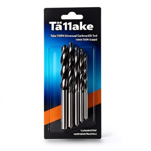 Foret universel en carbure Ttake Ta1004, revêtement Nano TiAlN, forets en carbure 5Xd - Product Image 2