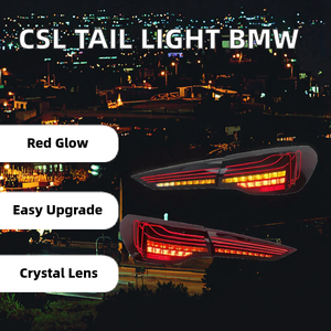 Nouveau feu arrière transparent CSL <span class=keywords><strong>pour</strong></span> voiture, compatible avec les séries 4 M4 G22 G23 G26 G82 G83, avec signal lumineux <span class=keywords><strong>laser</strong></span> - Product Image 2