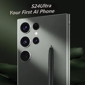 Original S24 Ultra AI Smartphone 16+1T Unlocked Phone 4G 5G Dual SIM Android 13 AI Mobile phone with Stylus support ChatGPT