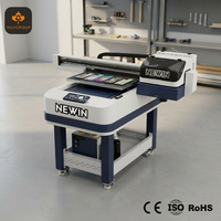 Impresora UV Industrial 6090 A1 con Cabezales Epson I3200/i1600, Máquina Digital de Cama Plana de Alta Precisión para Botellas Cilíndricas