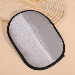 Gant anti-poils pour animaux de compagnie YJ, en polyester, surface incurvée, pour enlever les poils des chats à poils courts - Product Image 1