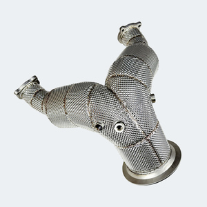 Tubo De Água De Catálise Ternário Duplo para Peças De Motor Audi S5 3.0T Produto - Product Image 3