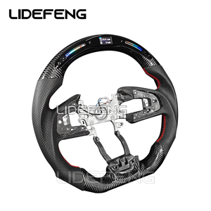 พวงมาลัยคาร์บอนไฟเบอร์แบบสมาร์ท LED สำหรับ Honda Civic Gen 10th <span class=keywords><strong>Type</strong></span> <span class=keywords><strong>R</strong></span> <span class=keywords><strong>Fk1</strong></span> Fk8 ขายส่ง - Product Image 3