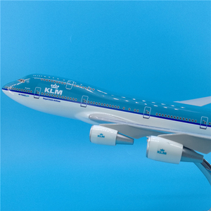 Modelo de Avión de Resina Fundida a Presión de 43 cm de Boeing B787, 45 cm de <span class=keywords><strong>Airbus</strong></span> A380 y 47 cm de Otros Modelos de Aviones <span class=keywords><strong>Airbus</strong></span> y Boeing con Soporte de Exhibición - Product Image 3