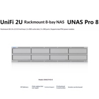 Centro de Almacenamiento de Datos NAS UNAS-Pro-8 de 8 Discos, 10G, Protección RAID, USB, UniFi Drive