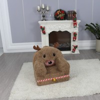 Année moderne Série Lapin Pouf Chaise Enfants Style De Pâques Forme De Lapin Doux Confortable Fauteuil Pour Enfants Mousse Remplissage Canapé